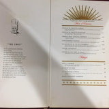 The Double Eagle Vintage Collectible Menu Very hard to find