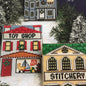 Designing Woman Unlimited Vintage plastic canvas Village of Stitches No 47, hard to find