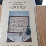 The Gentle Art, The Elizabeth S. Kerney Sampler Vintage 1992, Counted Cross Stitch Chart