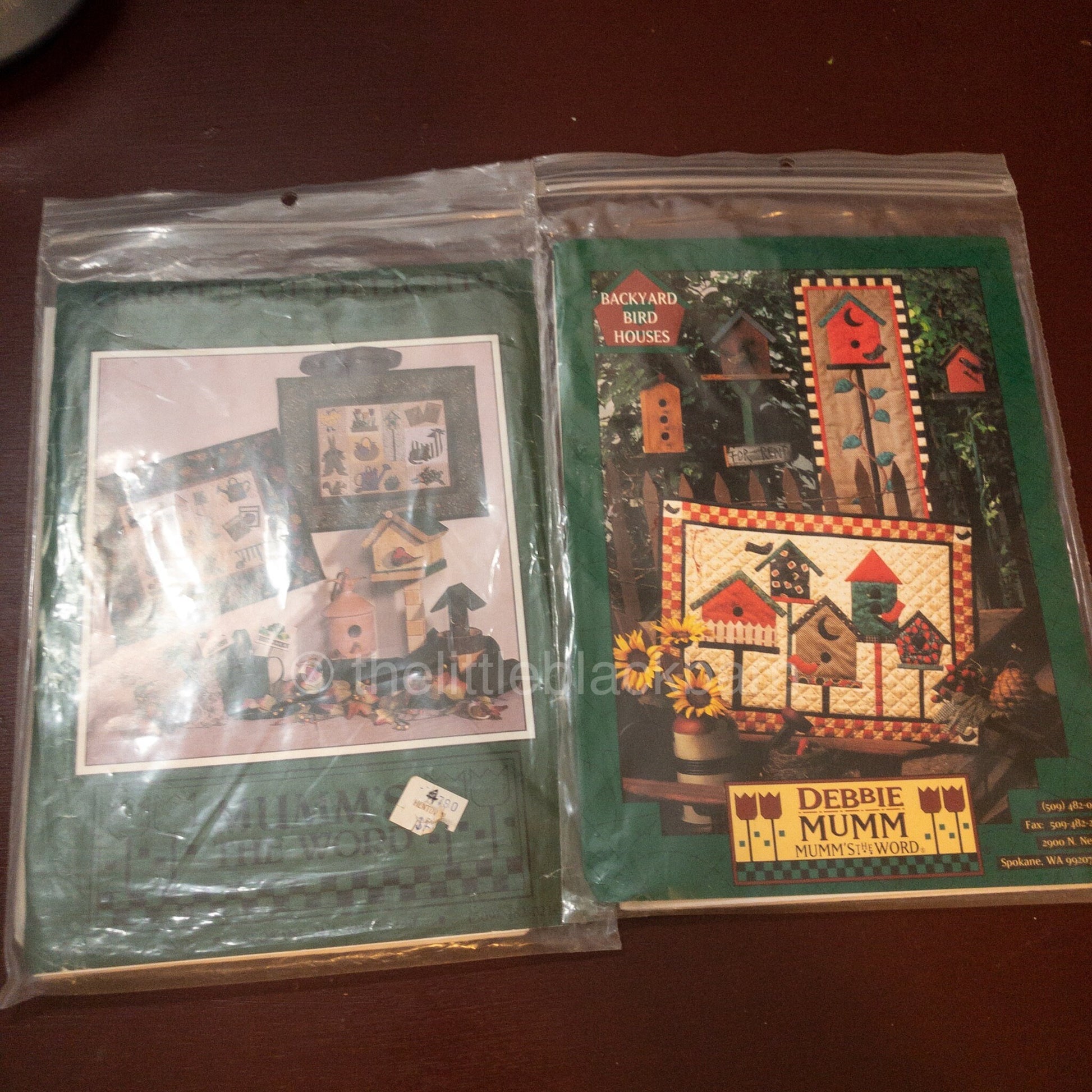 Mumm's The Word Debbie Mumm Set of 2, Vintage 1992 & 1994, Quilting Patterns*