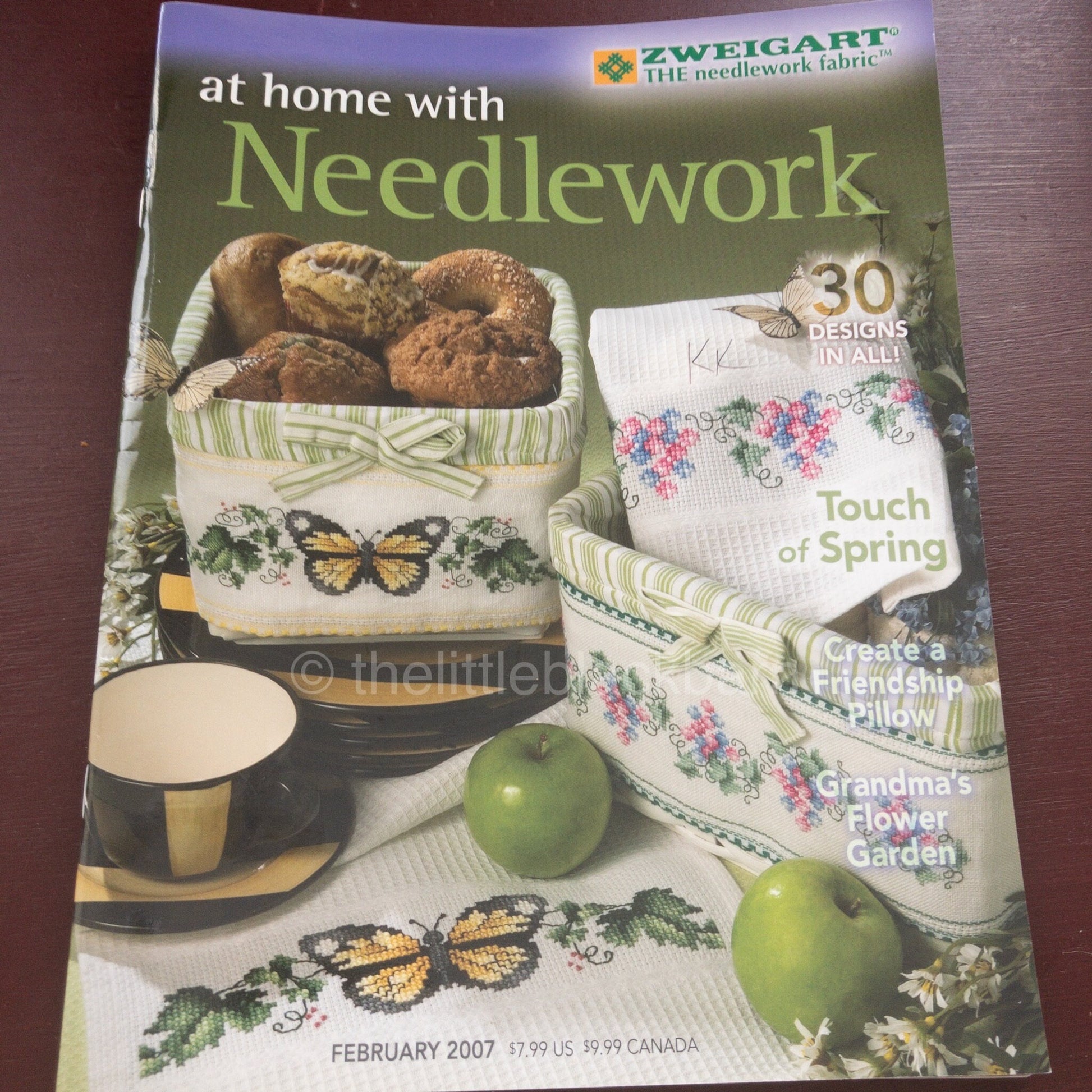 Zweigart, At home with Needlework, Set of 2 Issues, Year 2007*