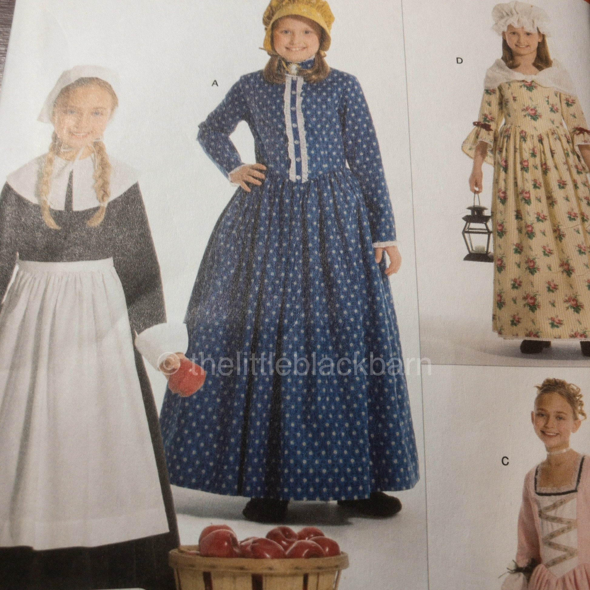 Simplicity Sewing Pattern 3725, Size HH 3,4,5,6, Child's and Girl Costumes