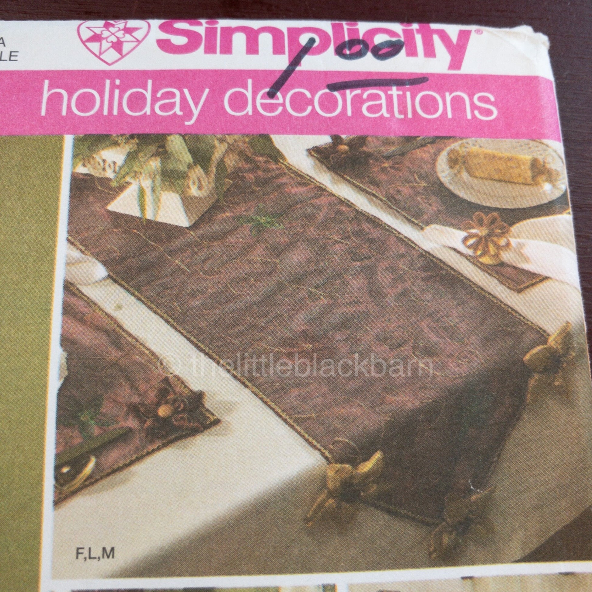 Simplicity, Holiday Decorations, 4313, OOP, Sewing Patterns