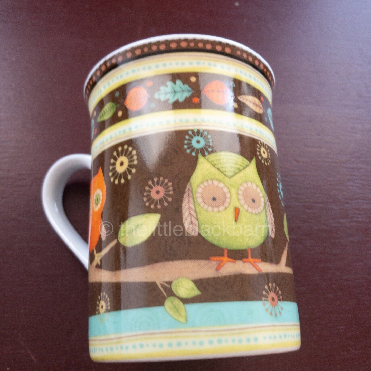 Debbie Mumm, Owl Mug, Vintage