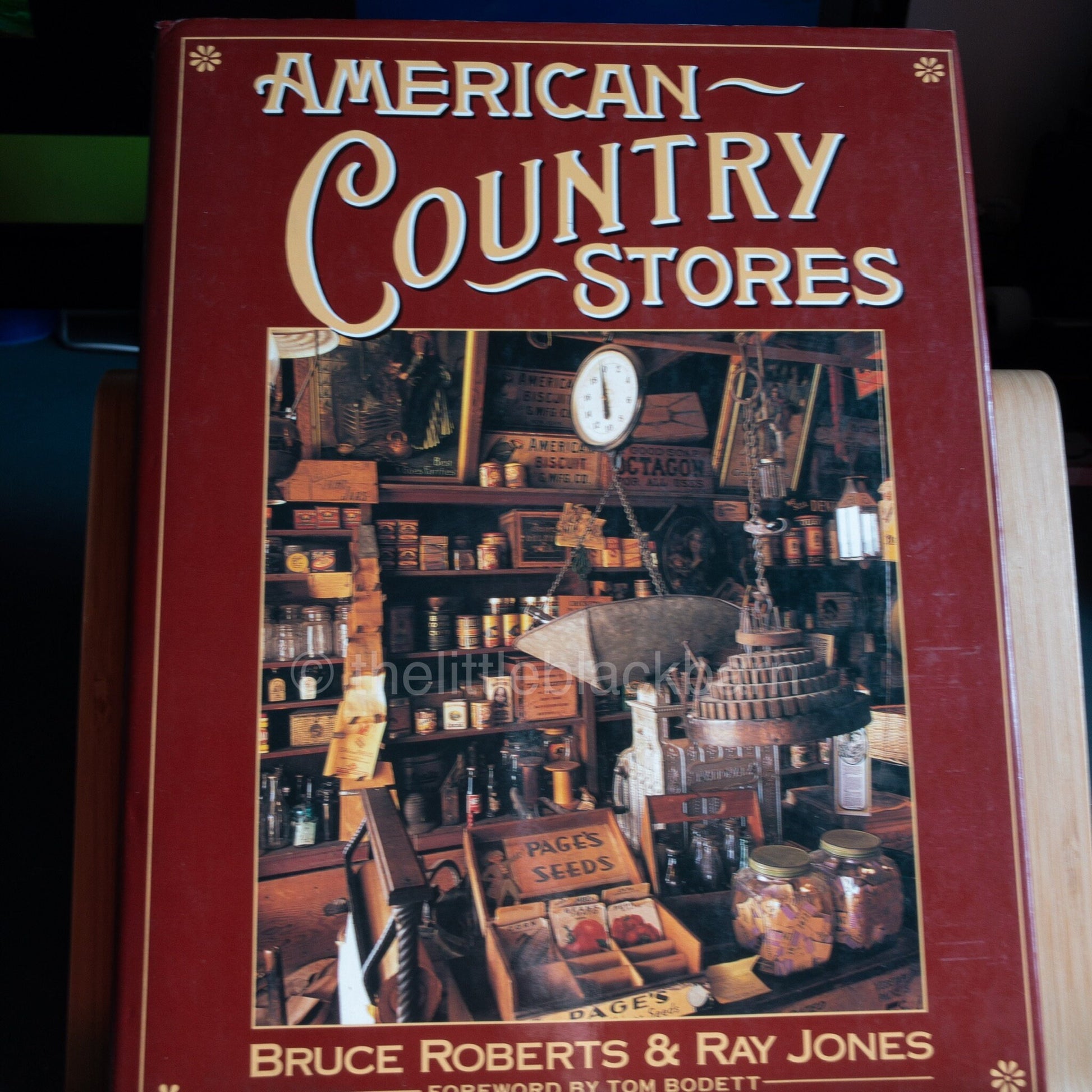 American Country Stores by Bruce Roberts & Ray Jones, Vintage 1991, Hardcover Book