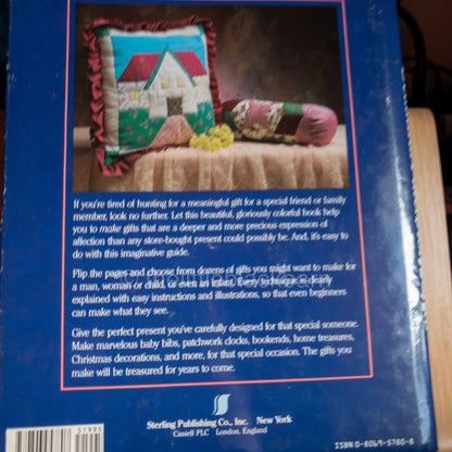 Beautiful Patchwork Gifts, Linda Seward, Vintage 1989 Hardcover Book