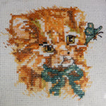 Crafters Square, Picture Purrfect, Kitten, Counted Cross Stitch Kit*