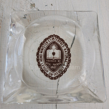 Asa Packer, Lehigh University, Souvenir Collectible Vintage Ashtray*