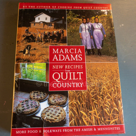 Marcia Adams, New Recipes, From Quilt Country, Vintage 1997, Hardcover Book*