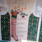 Daisy Kingdom, Ho Ho Ho Vest Fabric Panel Adult Sizes 8-22