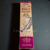 Tack It Pattern Marker, Vintage Fabric Marker Collectible Sewing Tools