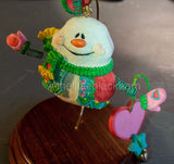Carlton Cards, Choice of Boy or Girl, Jumpin Jolly Holidays, Dated 1997, Ornament