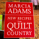 Marcia Adams, New Recipes, From Quilt Country, Vintage 1997, Hardcover Book*
