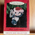 Hallmark, Child's Fourth Christmas, Dated 1993, Keepsake Ornament