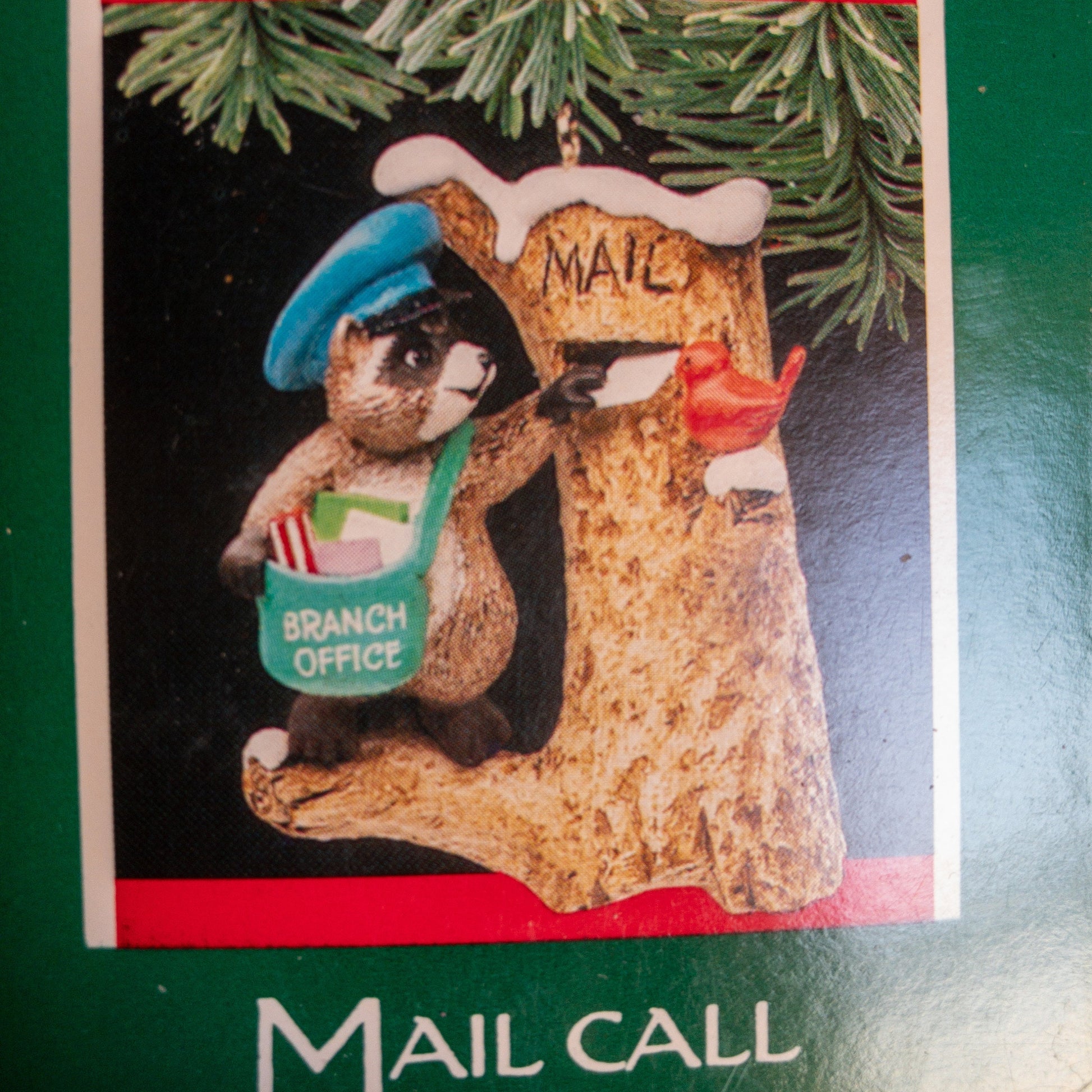 Hallmark, Mail Call, Vintage 1989, Keepsake Ornament, QX452-2, Artists' Favorites