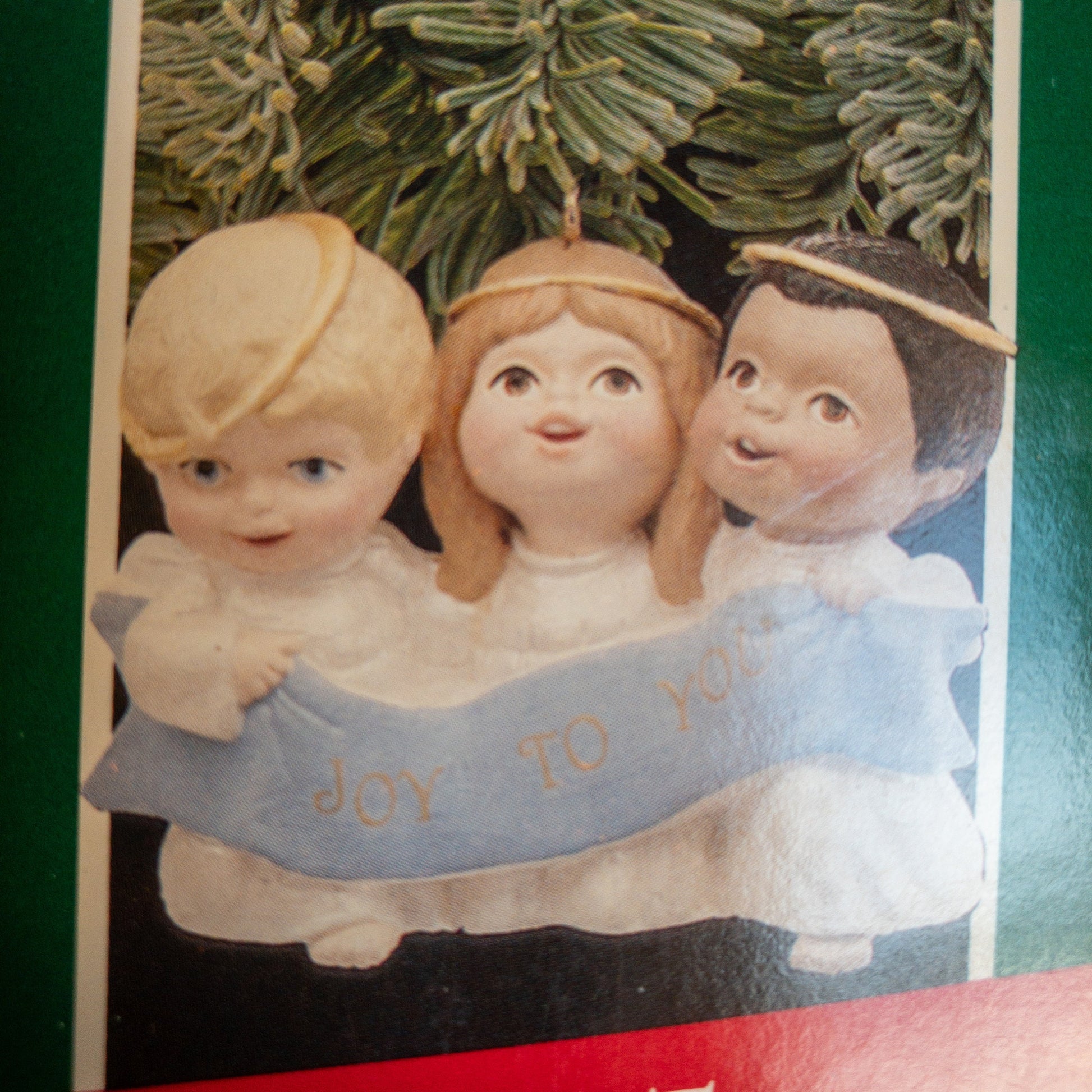 Hallmark, Joyful Trio, Vintage 1989 Keepsake Ornament