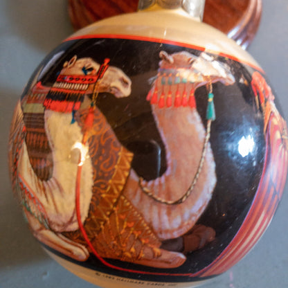 Hallmark, Wisemen, Vintage 1983, Glass Ball, Keepsake Ornament, QX2207