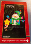 Carlton Cards, Choice of Boy or Girl, Jumpin Jolly Holidays, Dated 1997, Ornament