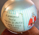 Hallmark, Betsey Clark #3, Home For Christmas, Dated 1988, Glass Ball, Keepsake Ornament, QX2714*
