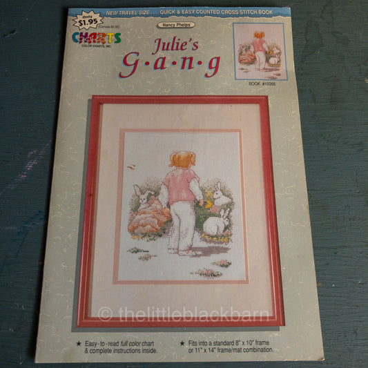 Color Charts, Julia's g.a.n.g. Travel Size Counted Cross Stitch Chart