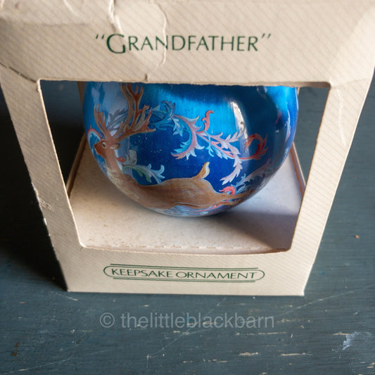 Hallmark Keepsake, Grandfather, Vintage 1982 Ornament, QX2076*