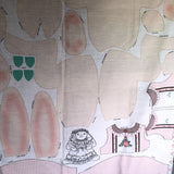Daisy Kingdom, Veronica Louise, Bunny, Vintage Fabric Panel