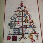 Leisure Arts, The Wishing Tree, 915, By Bess Leaf Vintage 1990, Counted Cross Stitch Chart