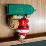 Hallmark, Visit From Santa, Club, Vintage 1989, Keepsake Collectors Club Ornament, QXC5802