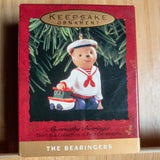 Hallmark, The Bearingers of Victoria Circle, Set of 3 Vintage 1993, Keepsake Ornaments*