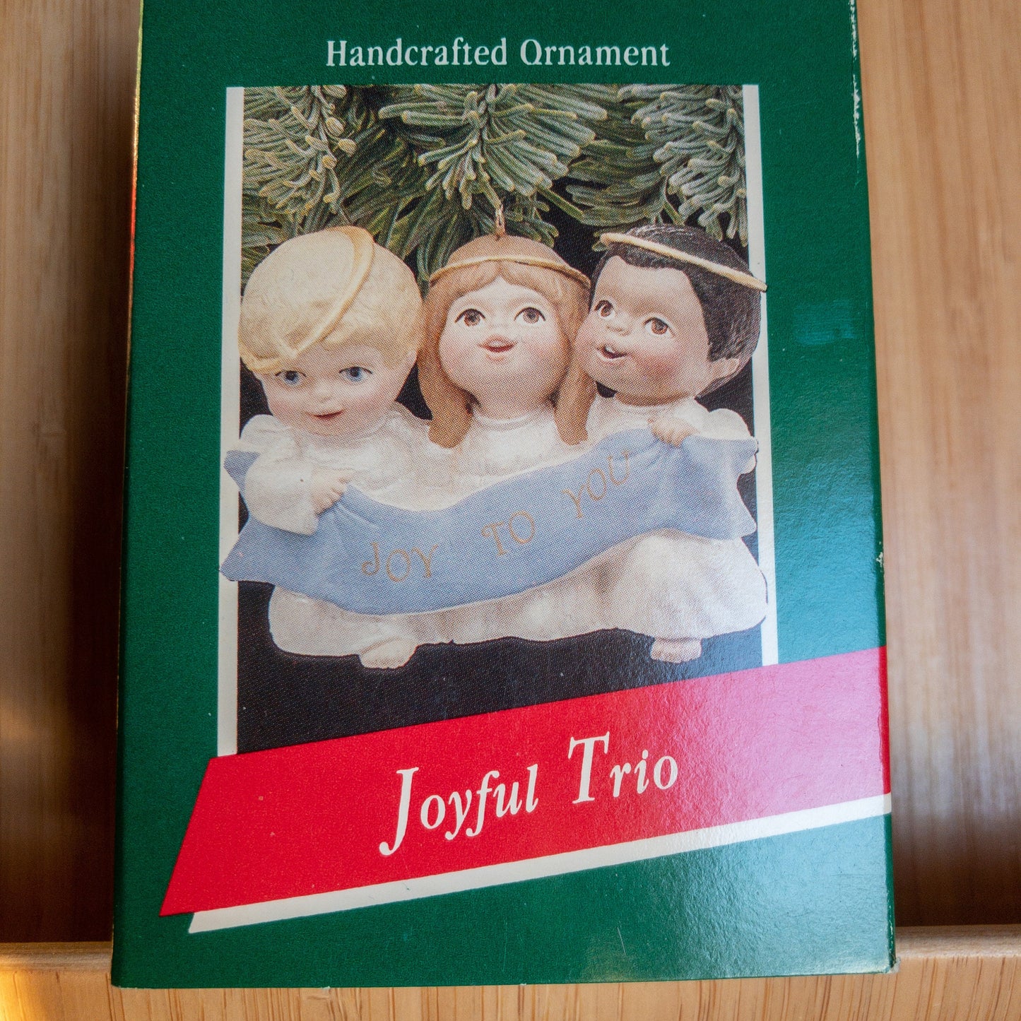 Hallmark, Joyful Trio, Vintage 1989 Keepsake Ornament