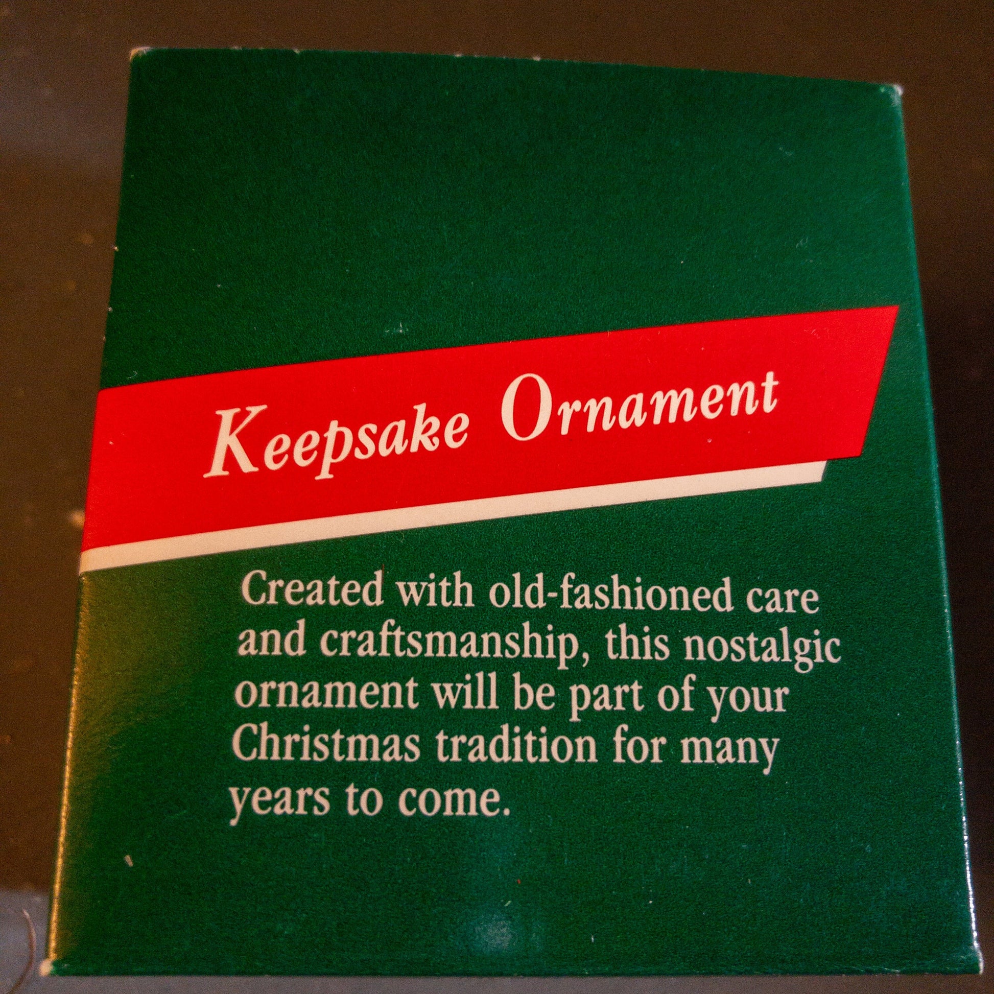 Hallmark, Nostalgic Lamb, Dated 1989, Keepsake Ornament