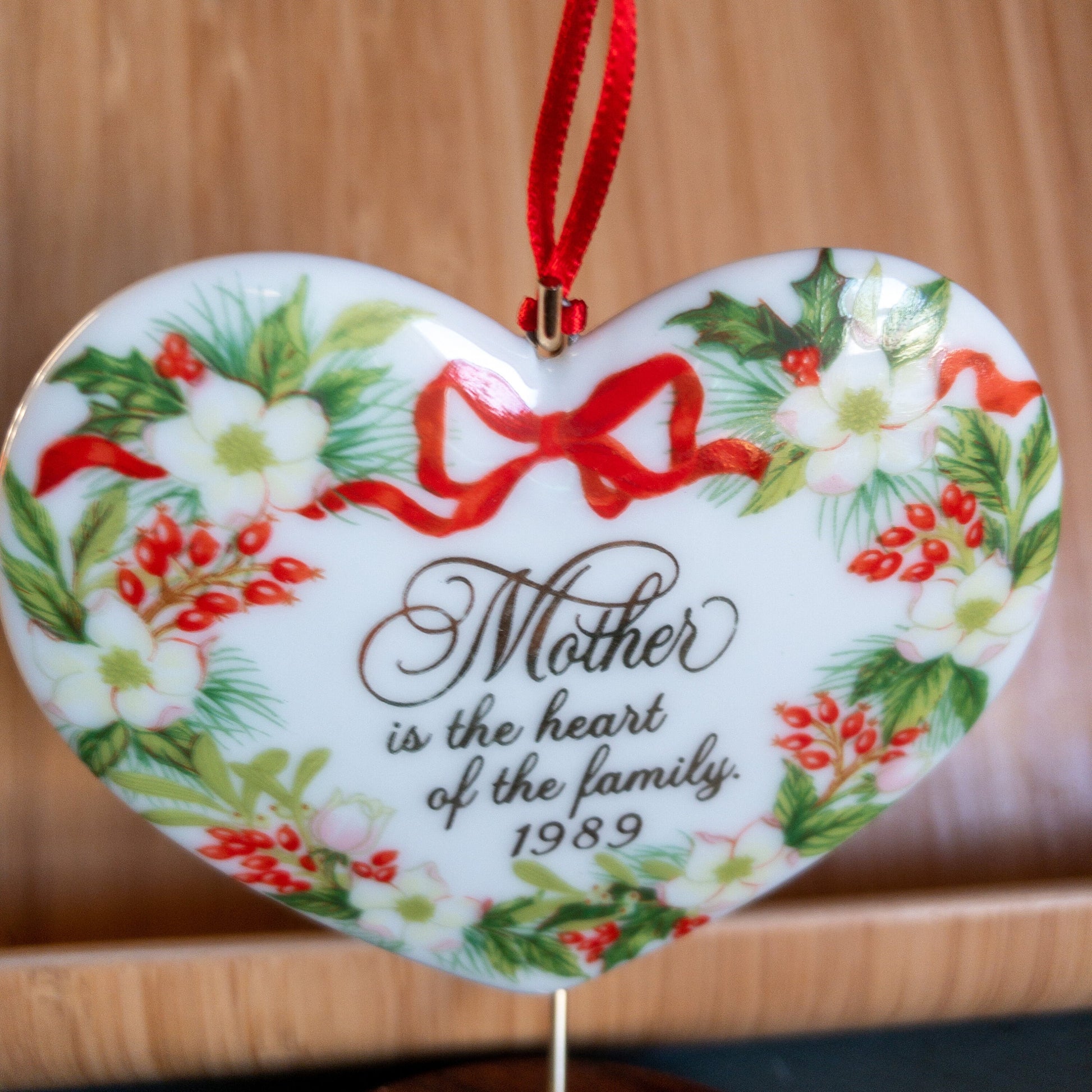 Hallmark, Mother, Dated 1989, Keepsake Ornament, QX440-5