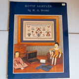 Motif Sampler by M A Beams, Vintage Counted Cross Stitch Chart