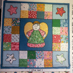 Mini Angel Quilt Fabric Panel