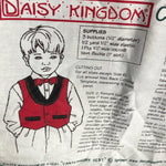 Daisy Kingdom, Swanky, Boys Vest, Vintage Fabric Panel