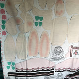 Daisy Kingdom, Veronica Louise, Bunny, Vintage Fabric Panel