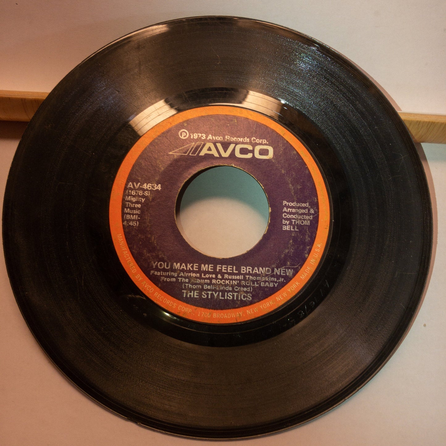 Classic Vinyl 45 RPM Records, Set of 9, 1970s Classics, See Description*