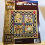 Stitch World, Country Weather Vanes, Vintage 1995, Counted Cross Stitch Chart