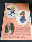 Gloria & Pat, Joan Walsh anglund, Book 17, Vintage 1983, Counted Cross Stitch Chart
