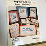 Jeremiah Junction, Country Hospitality, Set of 3, Booklets 3, 4,& 5, Vintage 1984, Counted Cross Stitch Charts*