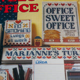 Jeremiah Junction, Office Sweet Office, Vintage 1994 Counted Cross Stitch Chart