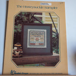 The Needle's Prayse, The Honeysuckle Sampler, Vintage 1991, Counted Cross Stitch Chart