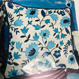 Coats & Clark, Blue Floral, Crewel Creative Stitchery Pillow Kit