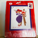 Candamar Designs, Red Hat Society, Express Yourself, 2005 Counted Cross Stitch Kit*