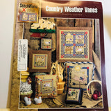 Stitch World, Country Weather Vanes, Vintage 1995, Counted Cross Stitch Chart