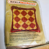 Bucilla, Pulled Thread Needlepoint, Pin Cushion, 4 Inch Square Kit