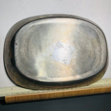 Pewter, Give Us This Day Our Daily Bread, C.C. Cantrell, Bread Platter