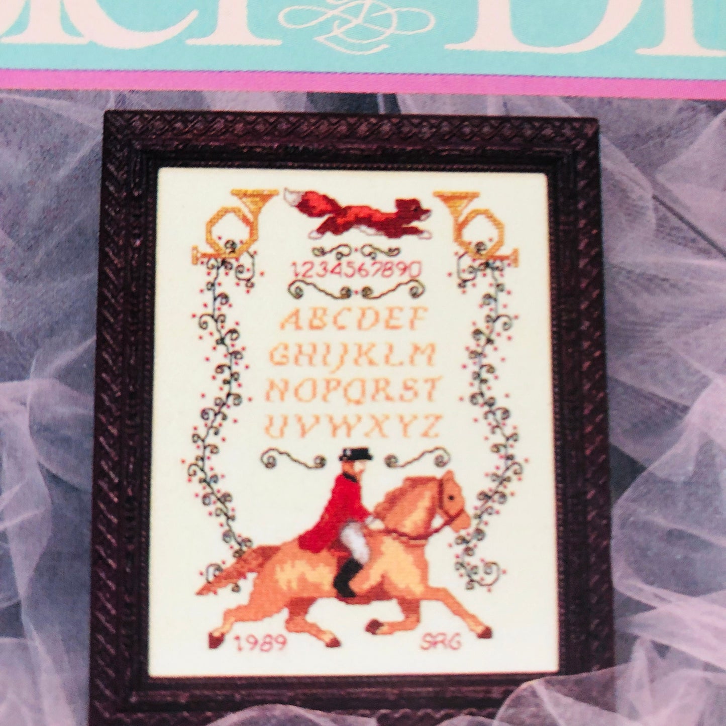 Pocket Full of Dreams, Sampler of Dreams, Vintage 1989, Counted Cross Stitch Chart