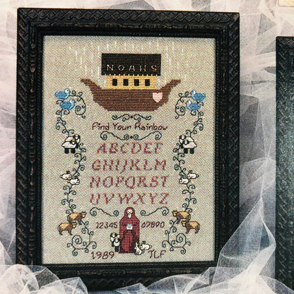 Pocket Full of Dreams, Sampler of Dreams, Vintage 1989, Counted Cross Stitch Chart