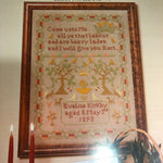 Cross Patch, Eveline Kirkby Sampler, Vintage 1985, Counted Cross Stitch Chart